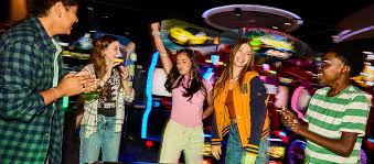 Dave and Busters Las Vegas kids party bus package